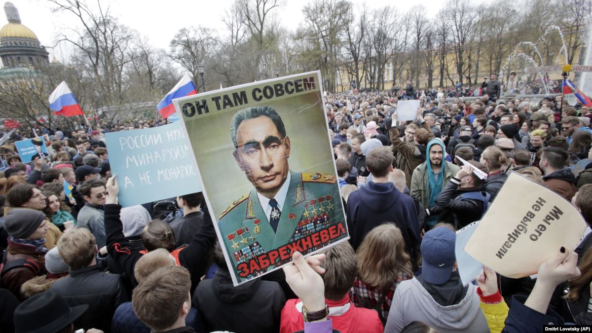 The Moscow Times: Россияне устали от путинской стабильности