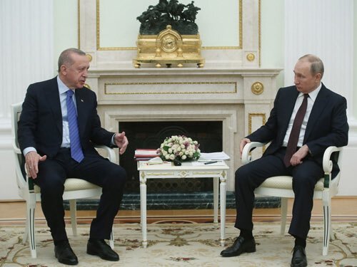 Путин и Эрдоган договорились о прекращении огня в Идлибе: детали встречи