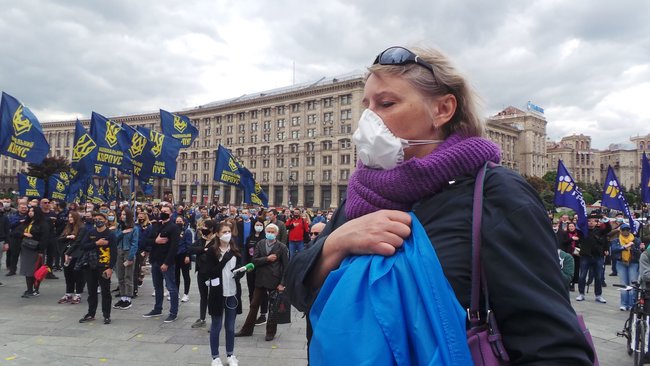 Стоп реванш". В городах Украины устроили протесты против капитуляции. Фото и видео