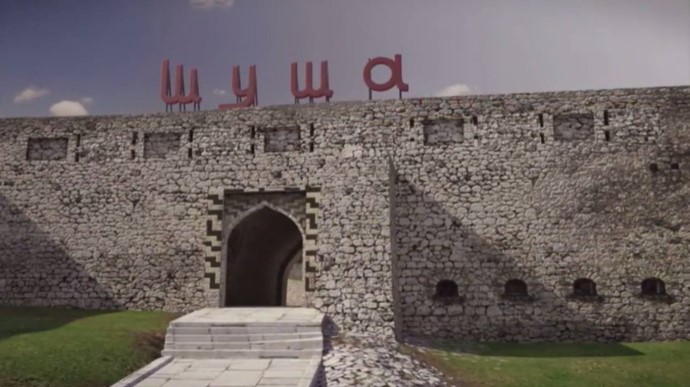 Азербайджан показал видео из взятого под контроль “стратегического” города Шуша