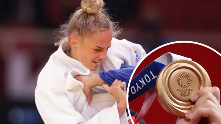 Дзюдоистка Дарья Белодед принесла Украине первую медаль на Олимпиаде-2020