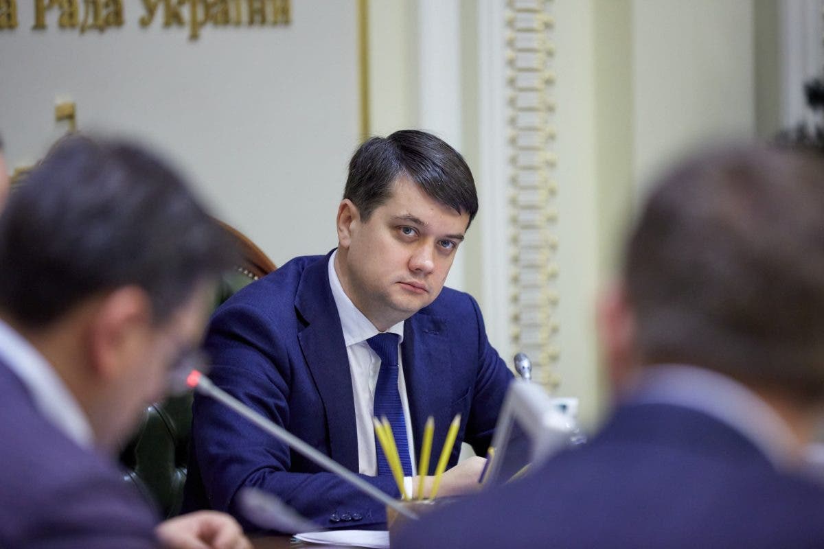 Разумков инициирует уголовное дело против Гогилашвили