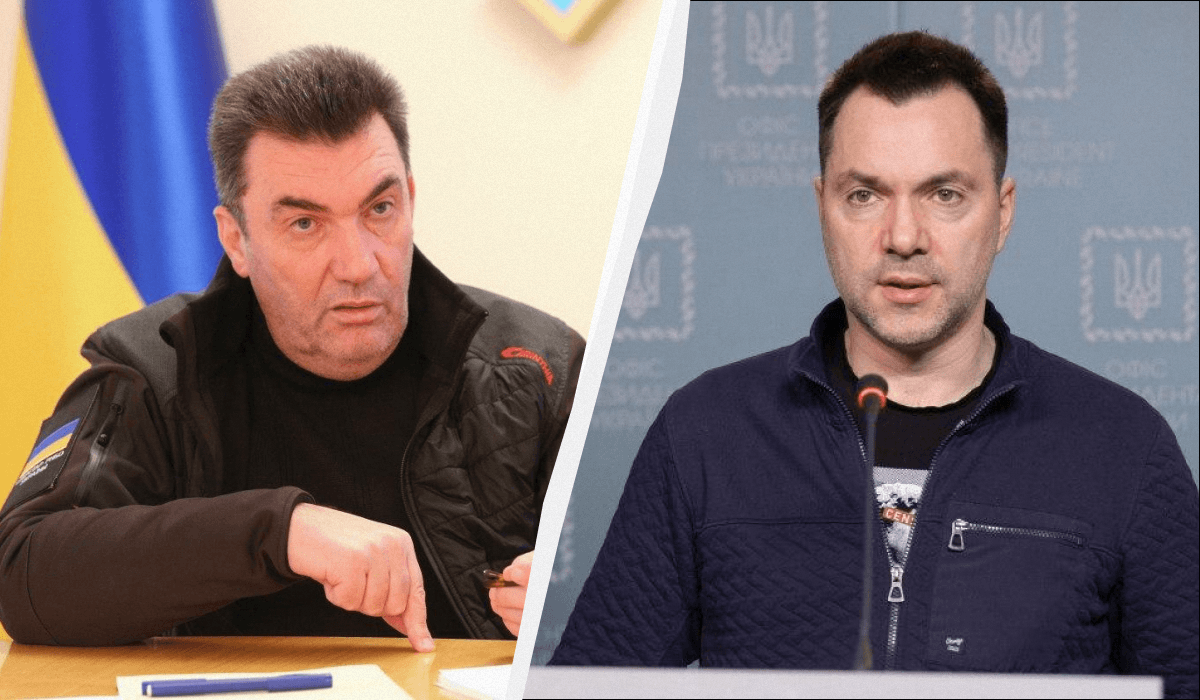Данилов намекнул, что Арестович может играть на стороне России, и получил резкий ответ