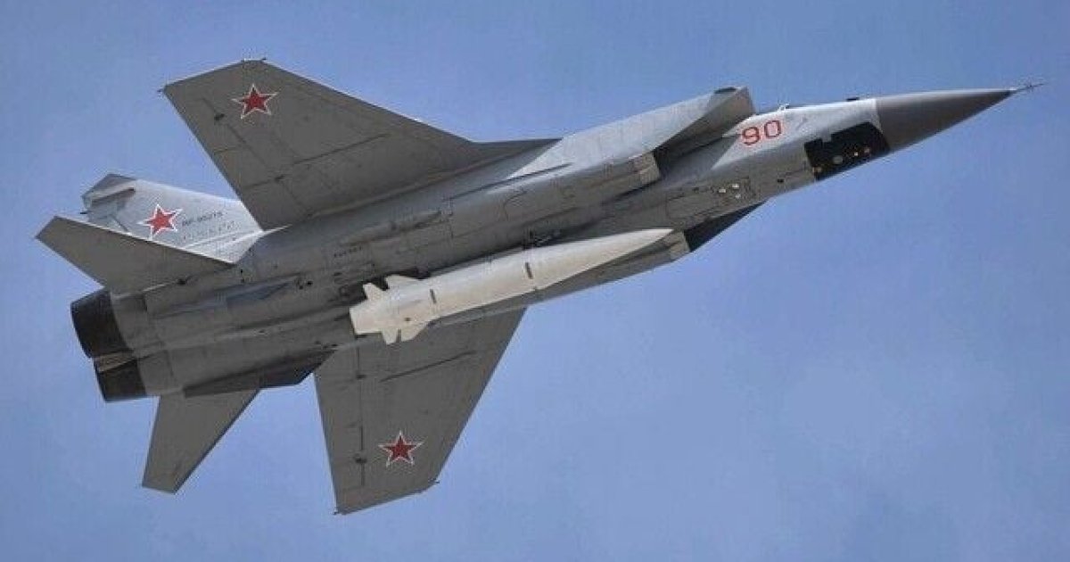 ✈ В Липецкой области РФ разбился носитель "Кинжалов" МиГ-31