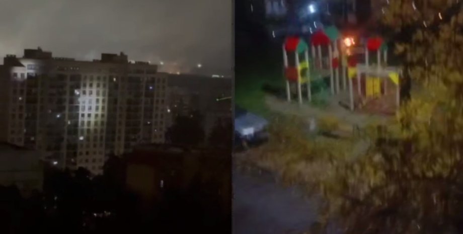 Московская область в темноте: СМИ публикуют видео улиц без света после атаки неизвестных БПЛА