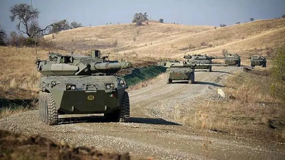 ВСУ получили на вооружение итальянские колесные танки B1 Centauro: что о них известно