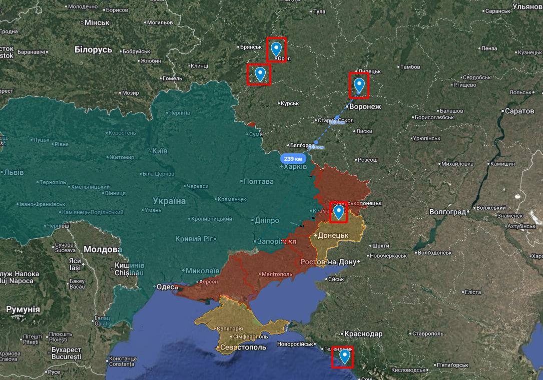 Силы беспилотных систем атаковали 5 подстанций в глубине РФ