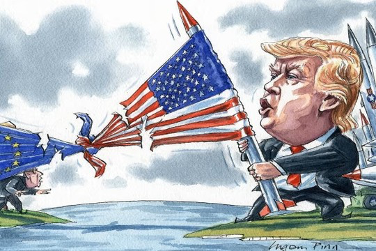 Раскол между Европой и США станет лучшим новогодним подарком Путину.