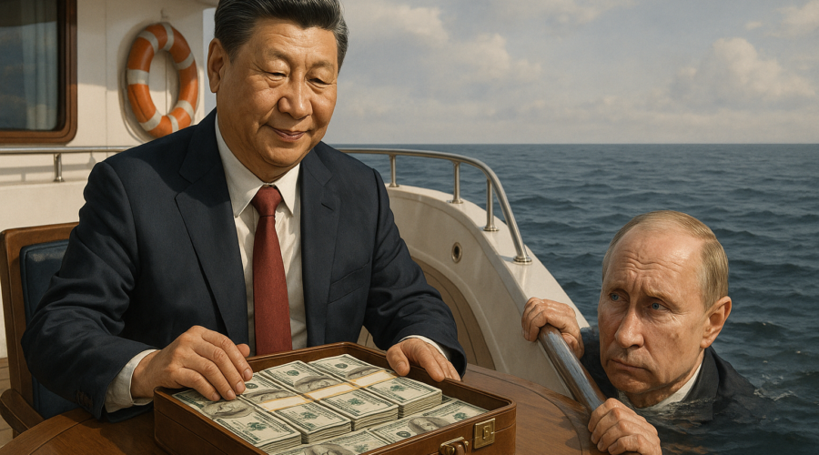 Си купил финансовую легитимность. Путин остался за бортом