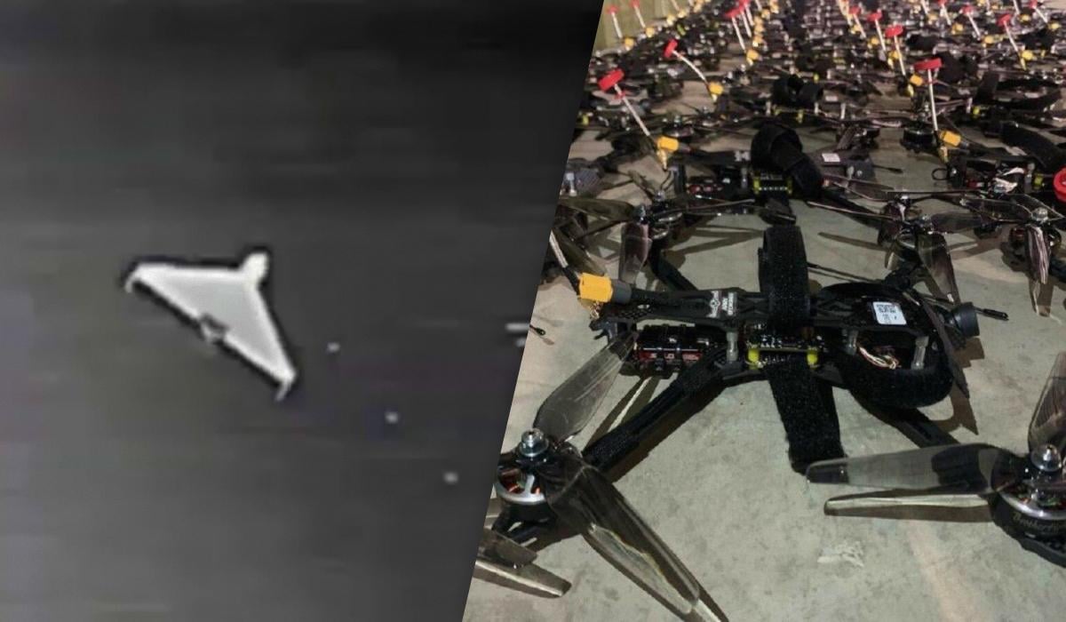 Бойцы ВСУ перехватили и сбили "Шахед" дешевым FPV-дроном Shrike (видео)