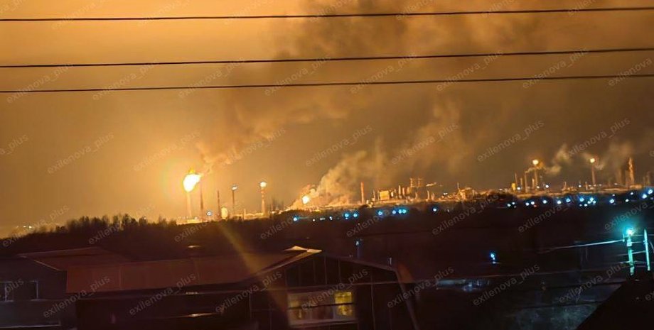 Дроны атаковали один из крупнейших НПЗ «Лукойла» в Кстово Нижегородской области