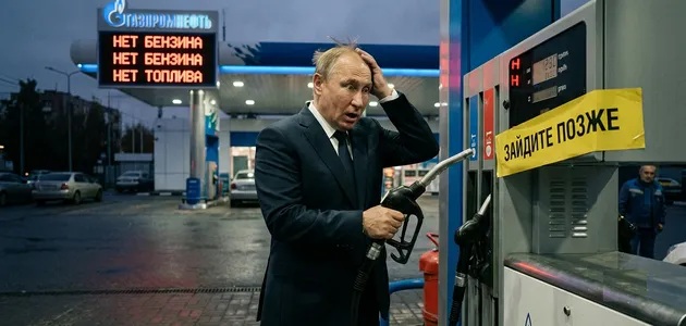 Сколько бы «гуманитарного» бензина Казахстан не нацедил в пробитые баки российской армии, это не остановит распад системы