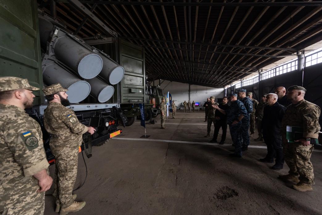 В Украине впервые показали на видео запуск комплекса Harpoon